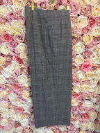 Etro Checked Pants Beige Black Sz. 44 DE