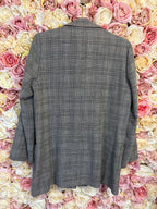 Etro Checked Blazer Beige Black Sz. 40 DE