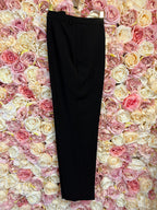 Akris Classic Wool Pants Black Sz. 42 DE