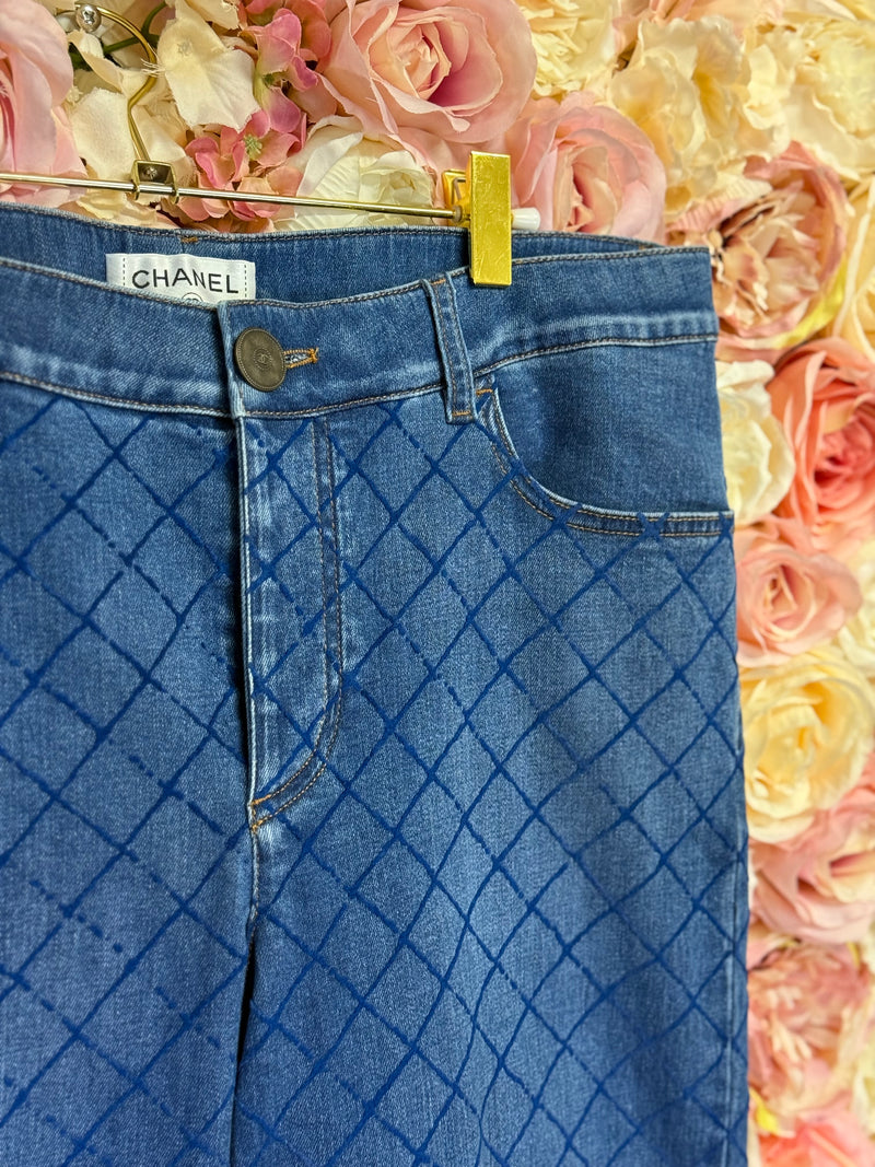 Chanel 2018 Jeans Blue Sz. 42 DE
