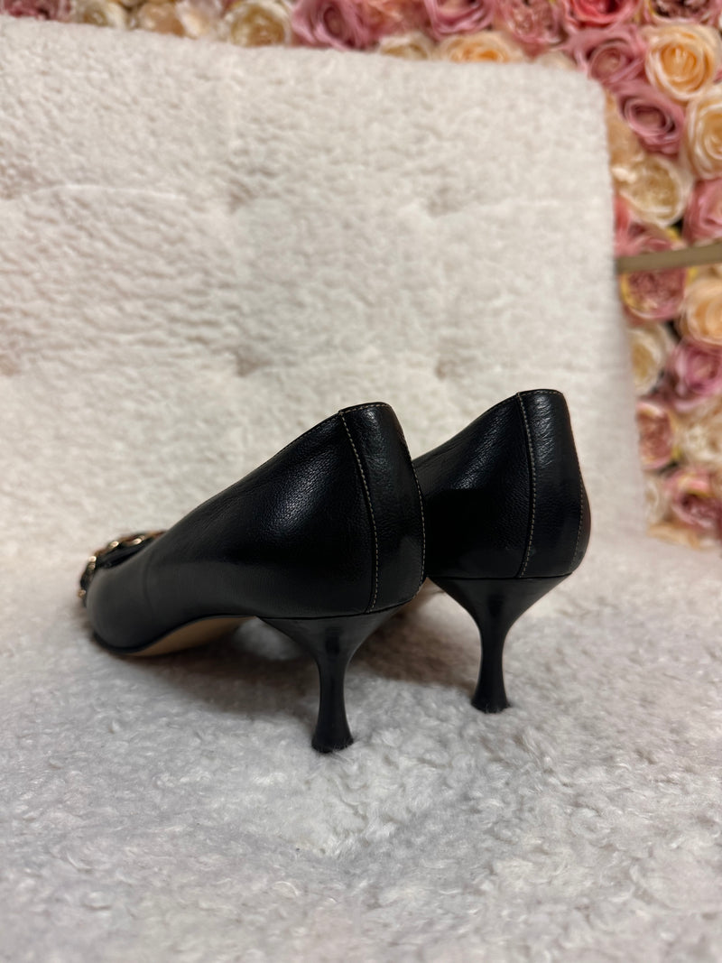 Gucci Pointy Heels Black