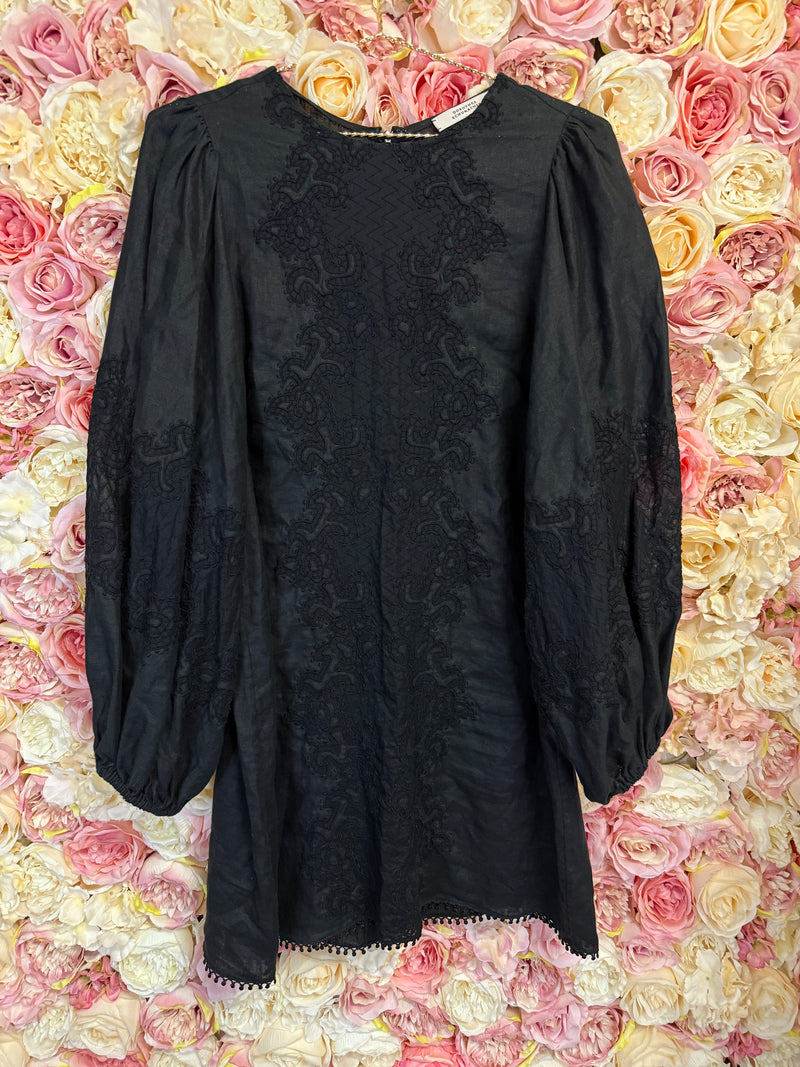Dorothee Schumacher Longsleeved Dress Black Sz. L