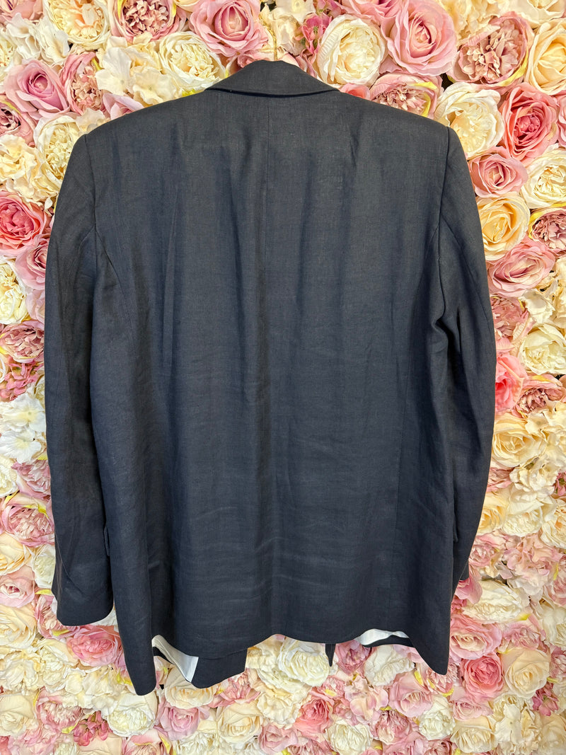 Zara Blazer Green & Dark Grey & Black Sz. L