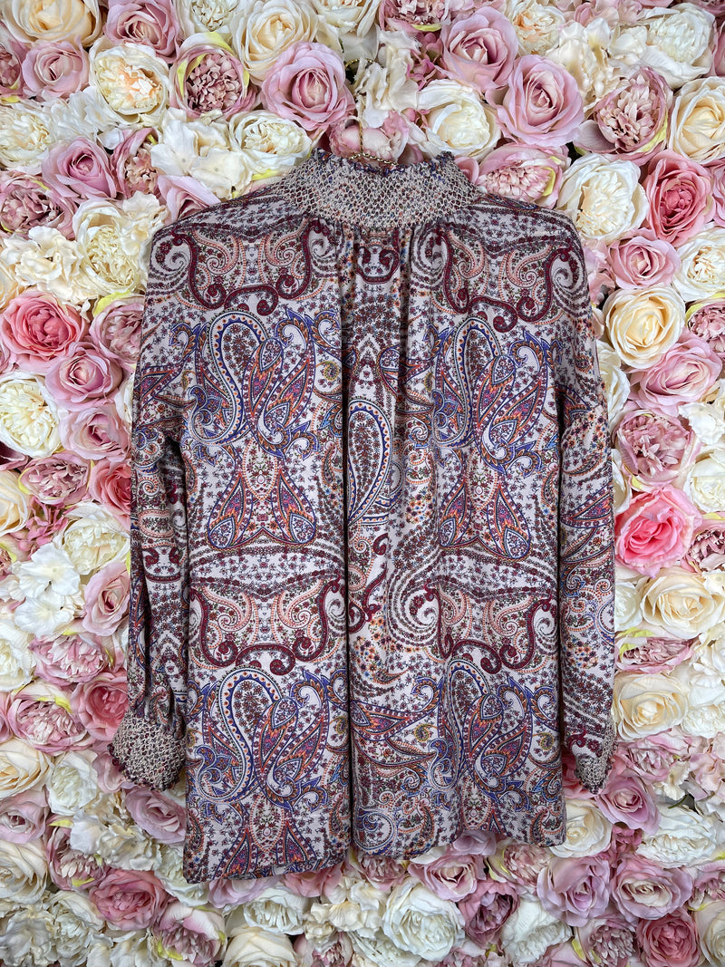 Joyce & Girls Blouse Multi Sz. XS