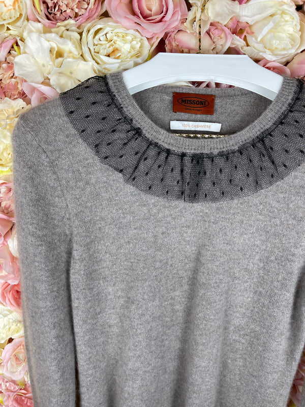 Missoni Cashmere Sweater Taupe