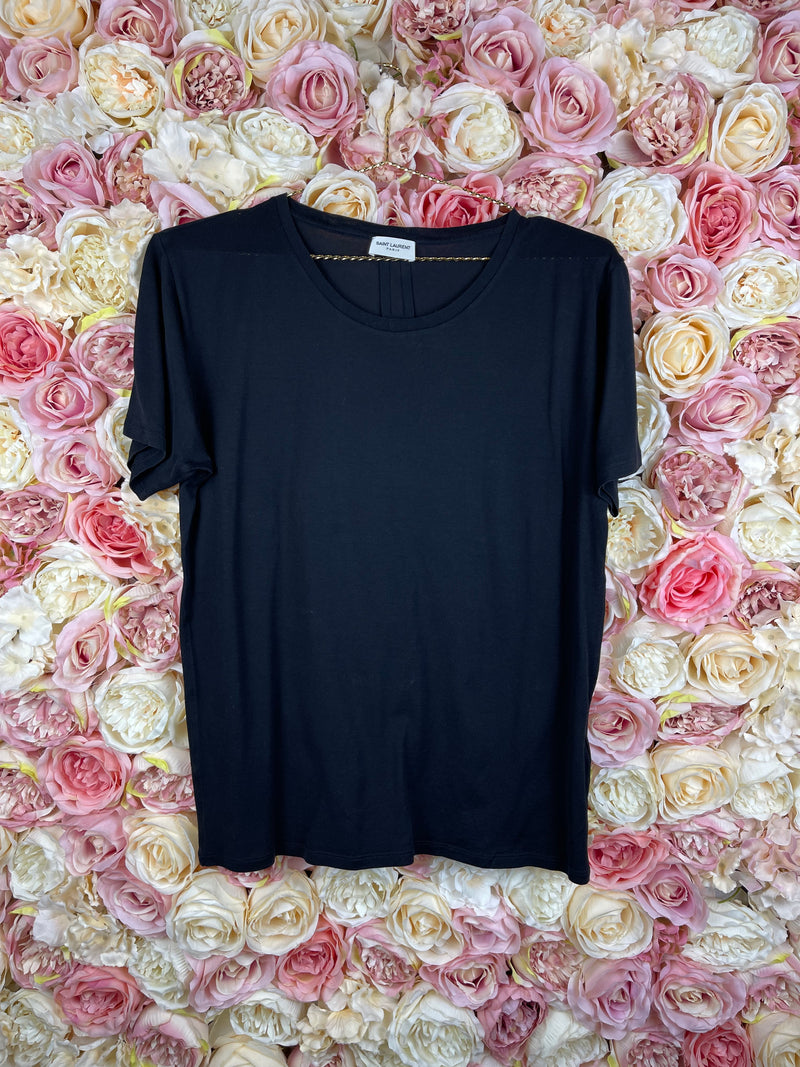 Saint Laurent T-Shirt Black Sz. M
