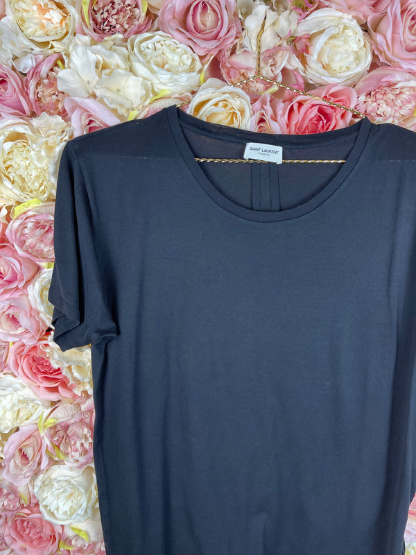 Saint Laurent T-Shirt Black Sz. M