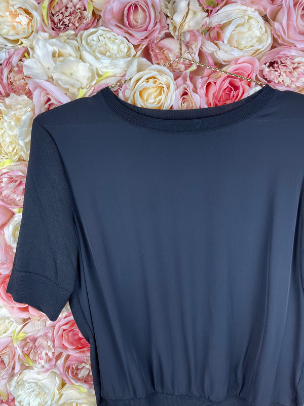 Theory Top Black Sz. S