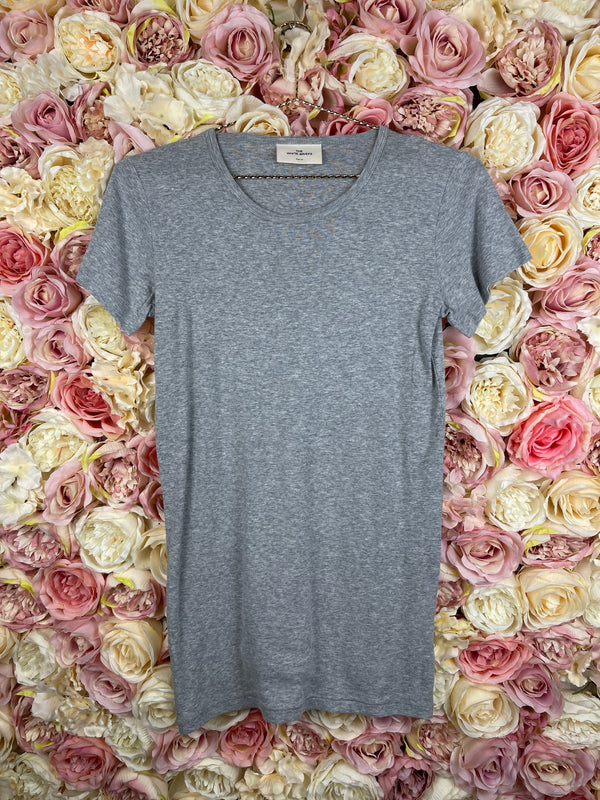 The White Briefs T-Shirt Grey Sz. M