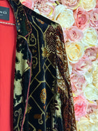 Etro Velvet Jacket Dark Multi