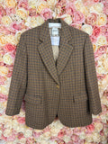 Sandro Blazer Brown Multi Sz. 36 DE (38 FR)