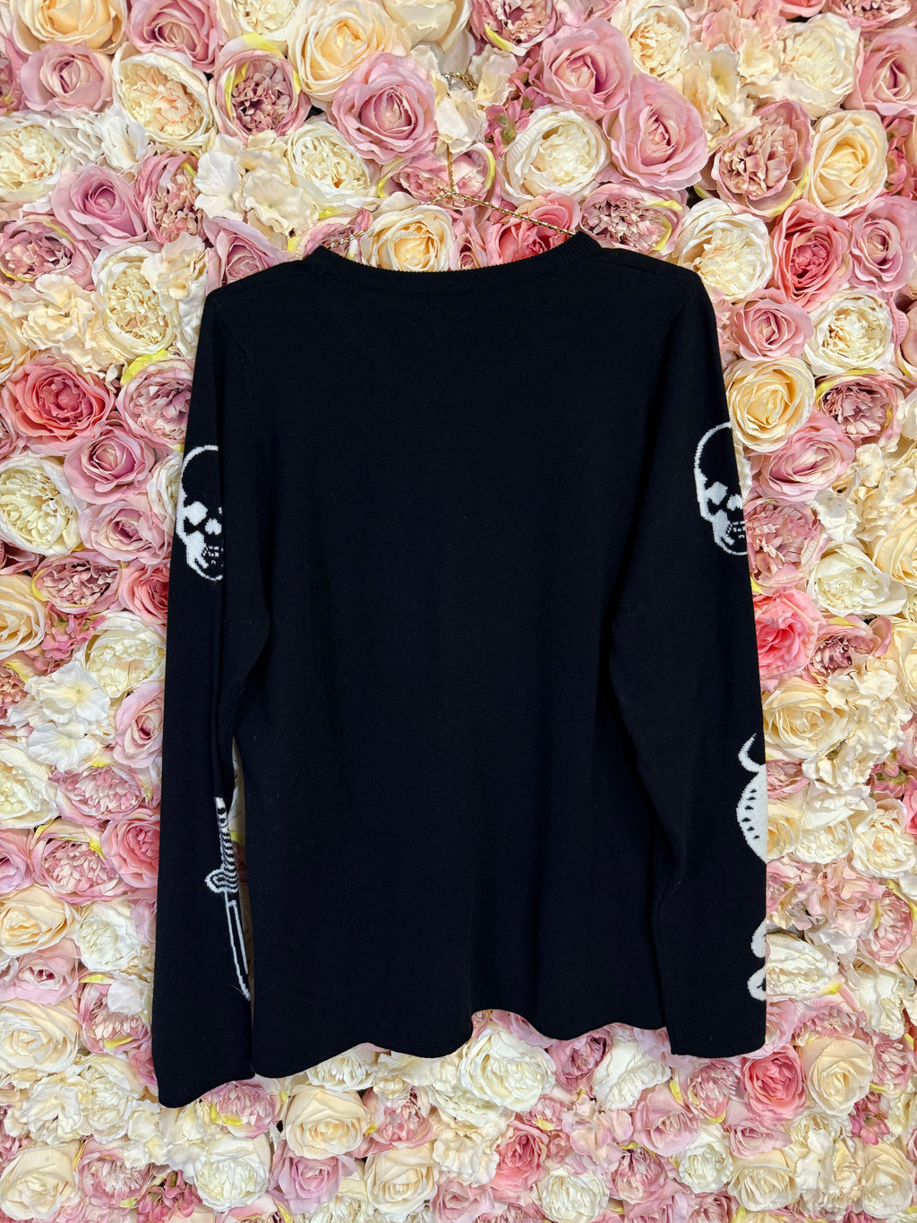 Lucien Pellaz-Finet Cashmere Sweater Black White