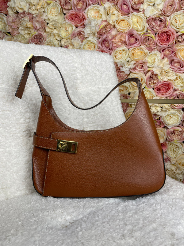 Salvatore Ferragamo Bag Brown GHW