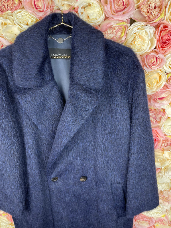 Marc Cain Coat Dark Blue Sz. 38 DE