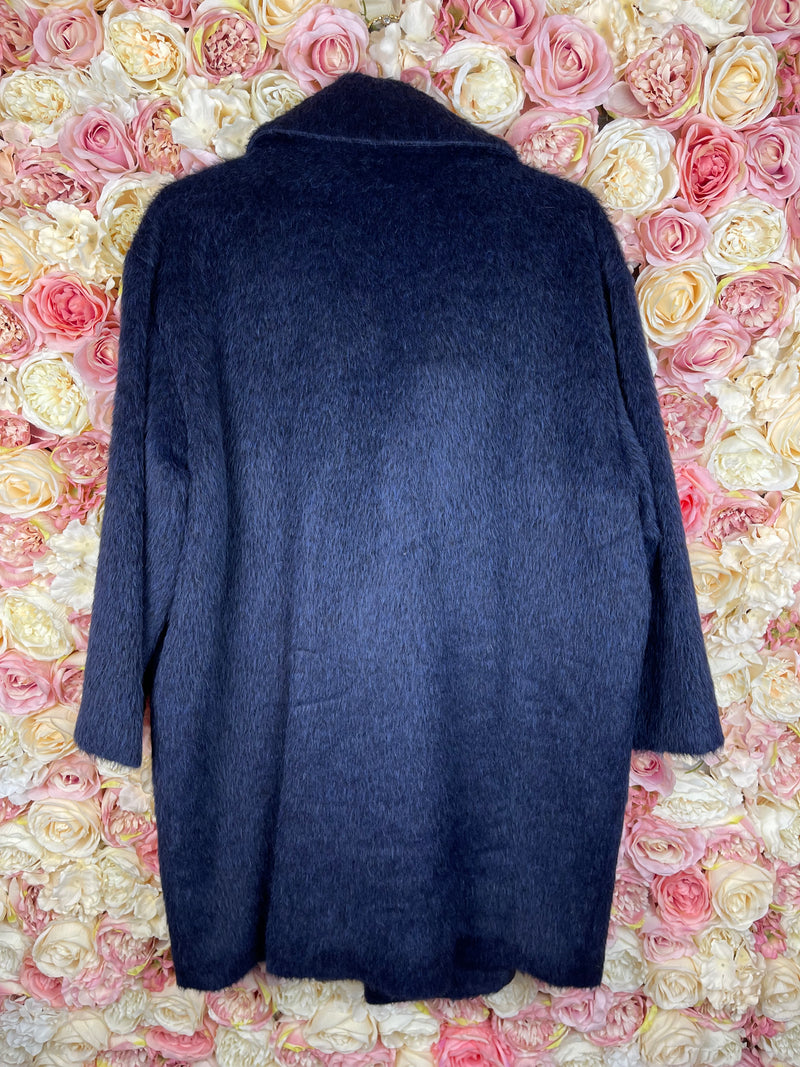 Marc Cain Coat Dark Blue Sz. 38 DE