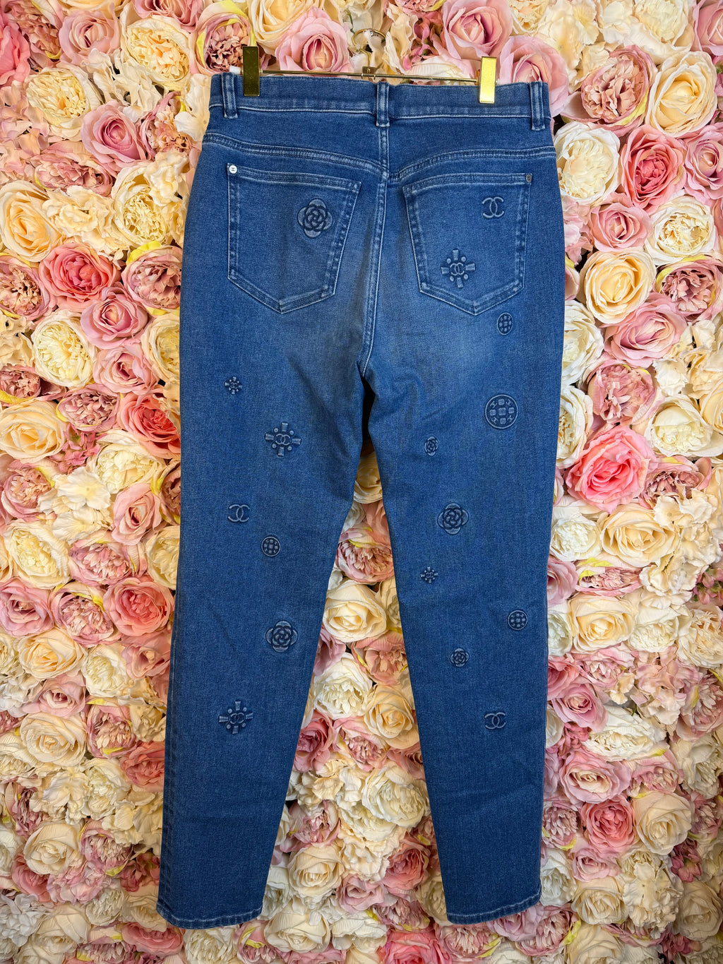 Chanel 22P Jeans Blue Sz. 38 DE (40 FR)
