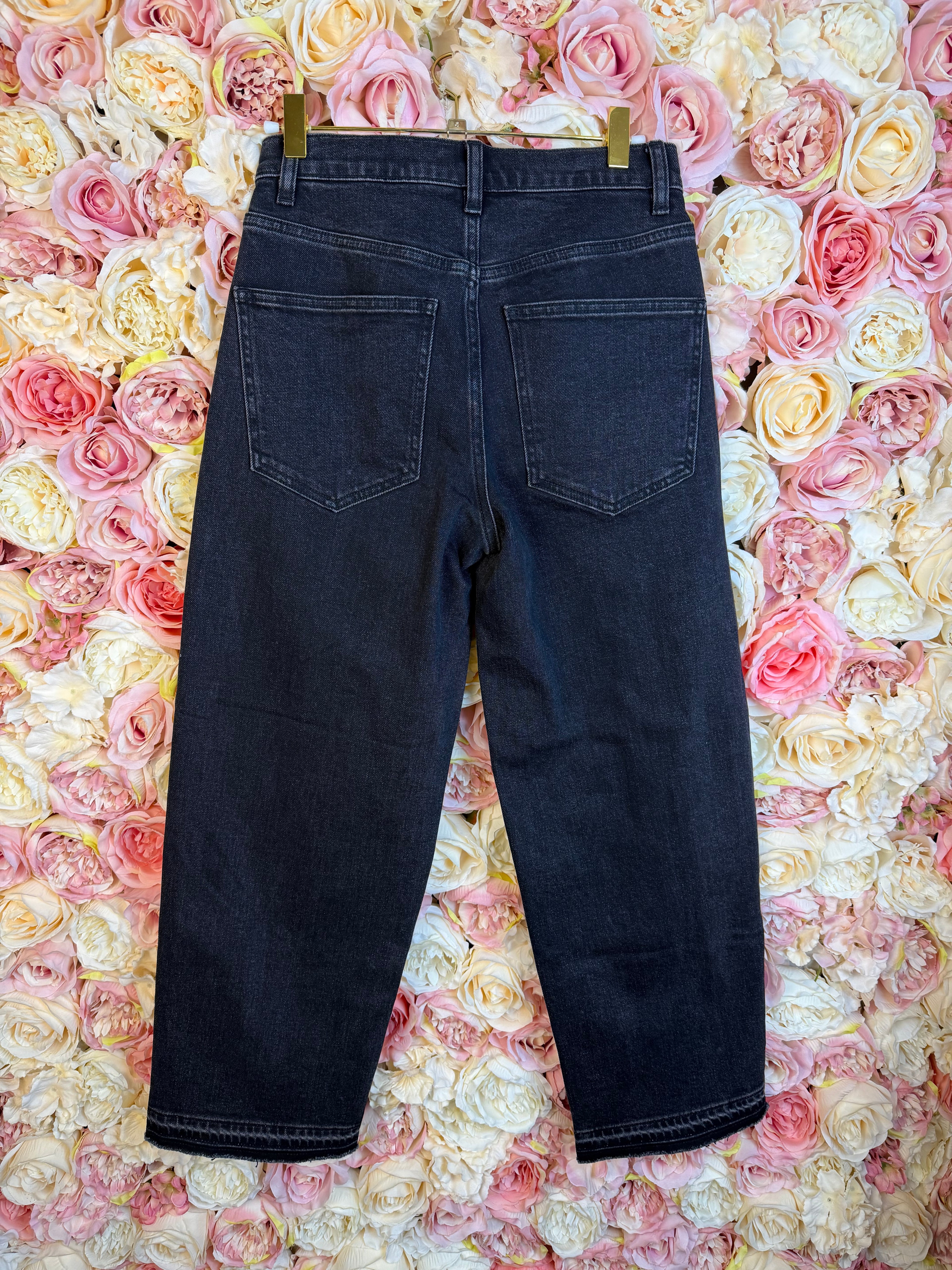 Theory "Relax St. Jean" Jeans Black Sz. 24