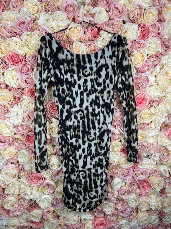 Guess Dress Leo Print Sz. S