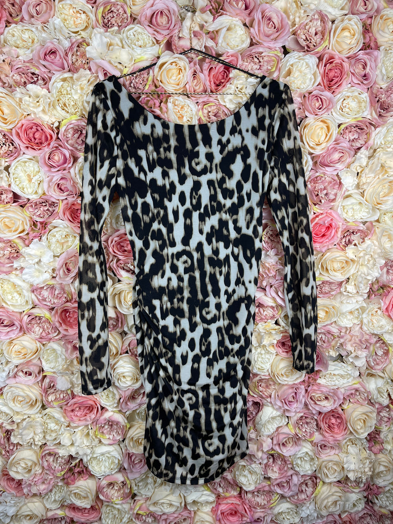 Guess Dress Leo Print Sz. S