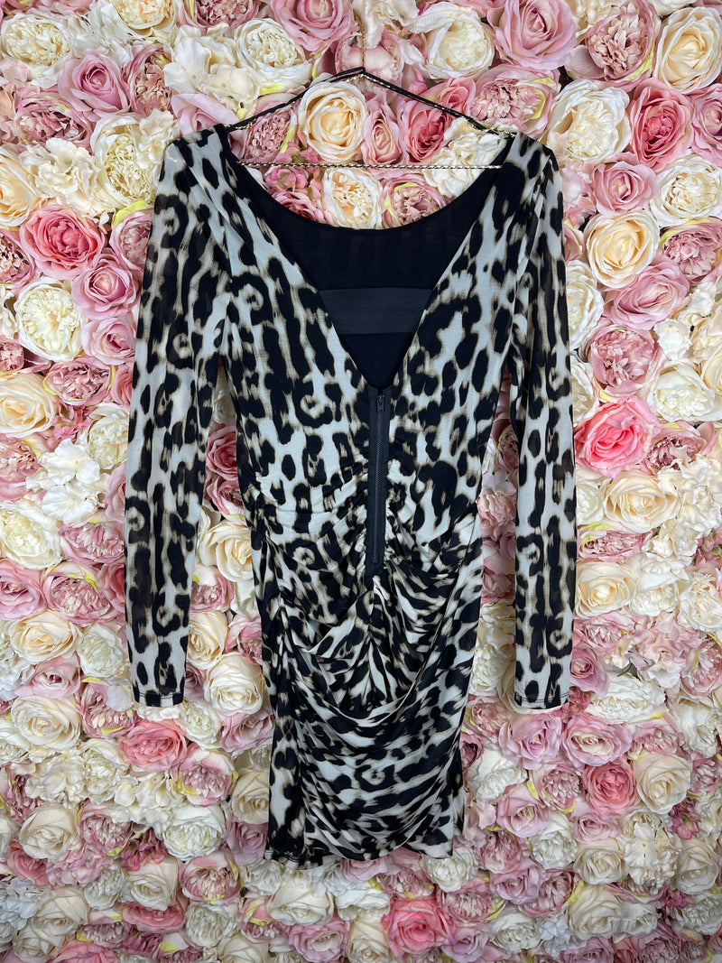 Guess Dress Leo Print Sz. S