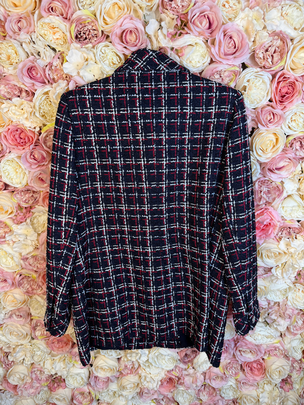 Chanel 20S Tweed Jacket Navy Multi Sz. 42 DE (44 FR)