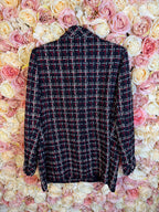 Chanel 20S Tweed Jacket Navy Multi Sz. 42 DE (44 FR)