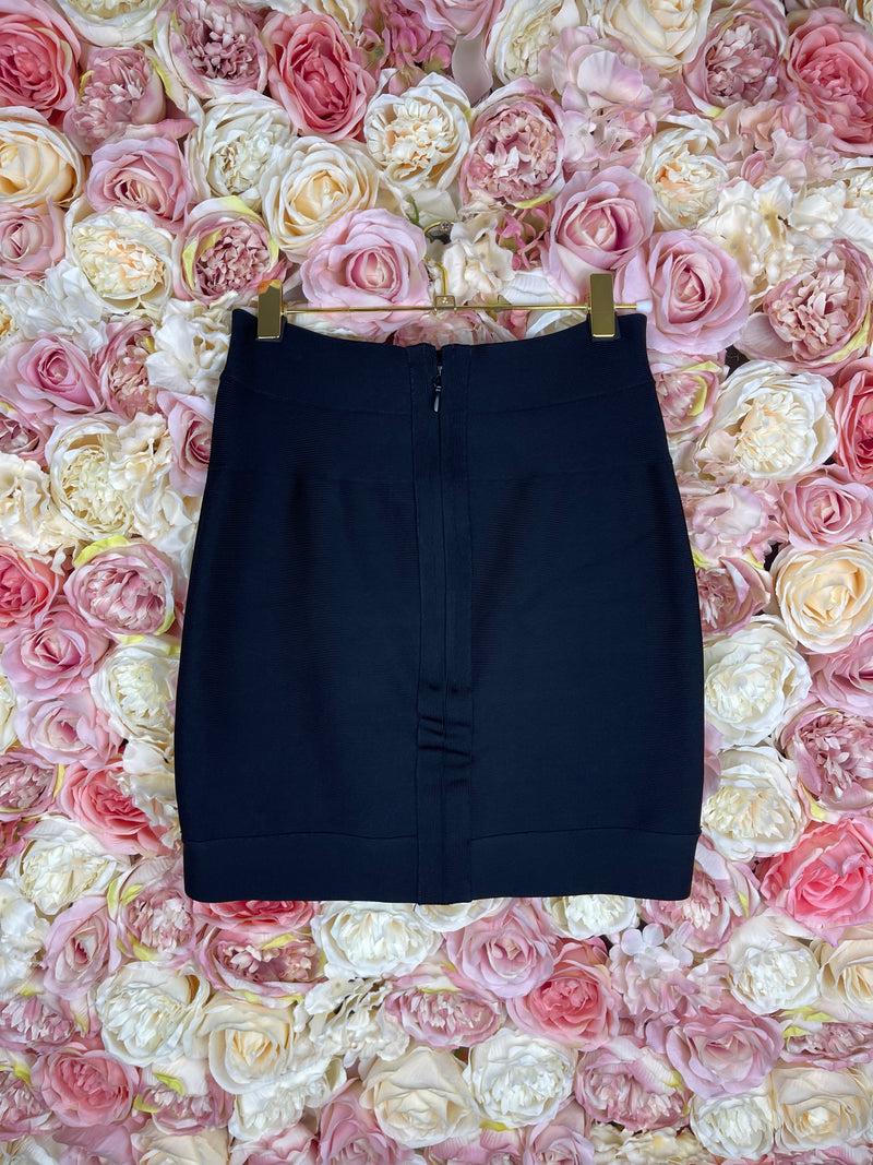 Hervé Léger Skirt Black Sz. S
