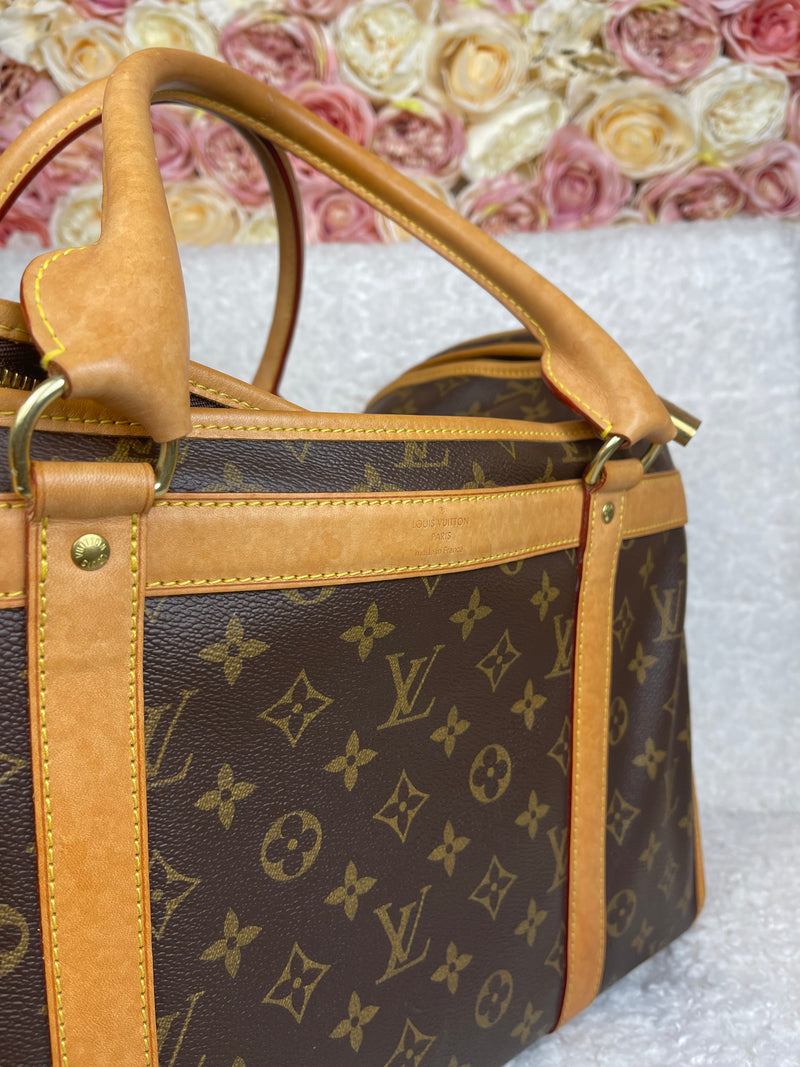 Louis Vuitton Dog Carrier 40 Brown Monogram