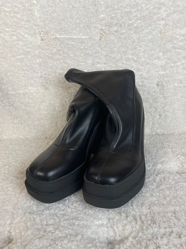 Bershka Ankle Boots Black Sz. 38 EU