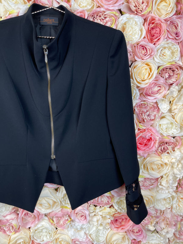 Pallant London Blazer with Lace Black Sz. 36 DE