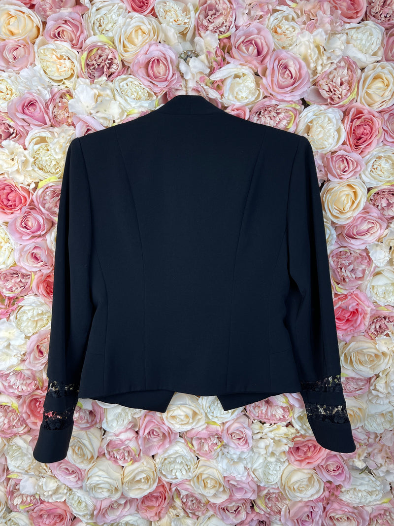 Pallant London Blazer with Lace Black Sz. 36 DE