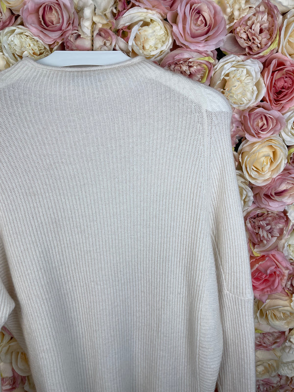 Princess goes Hollywood Cashmere Sweater Beige Sz. S