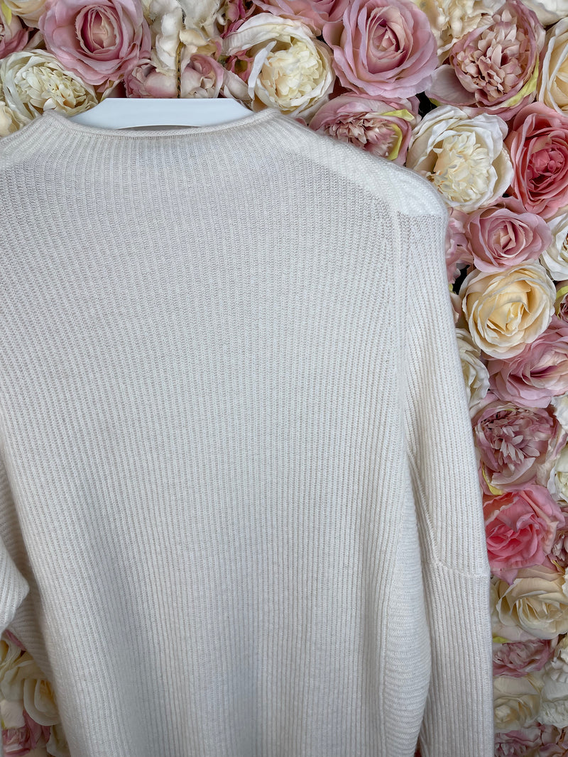 Princess goes Hollywood Cashmere Sweater Beige Sz. S