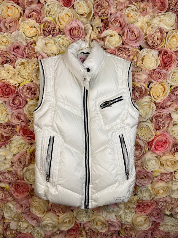 J. Lindeberg Down Vest White Sz. M