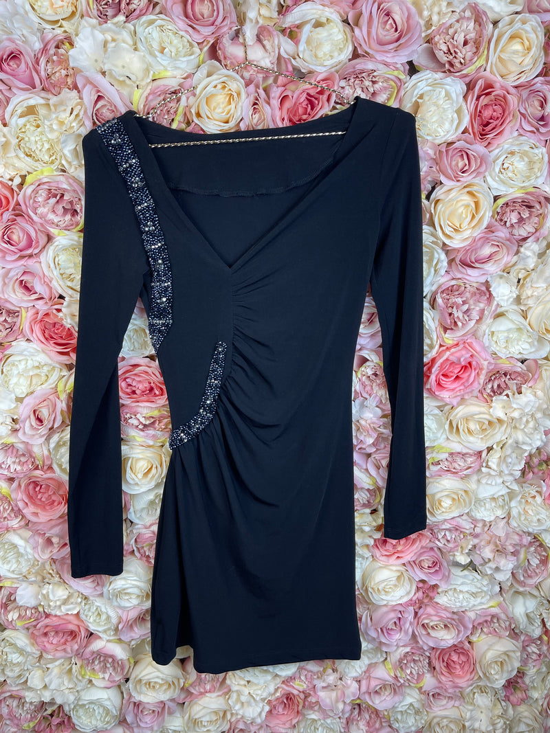 Philipp Plein Dress Black with Snake Sz. XS