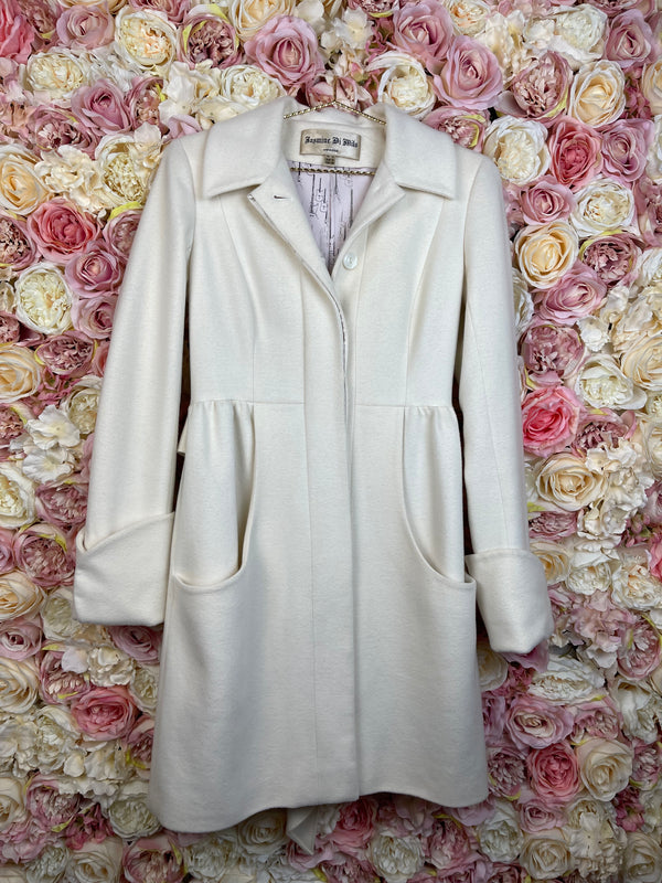 Jasmine Di Milo Coat Beige Sz. 38 DE