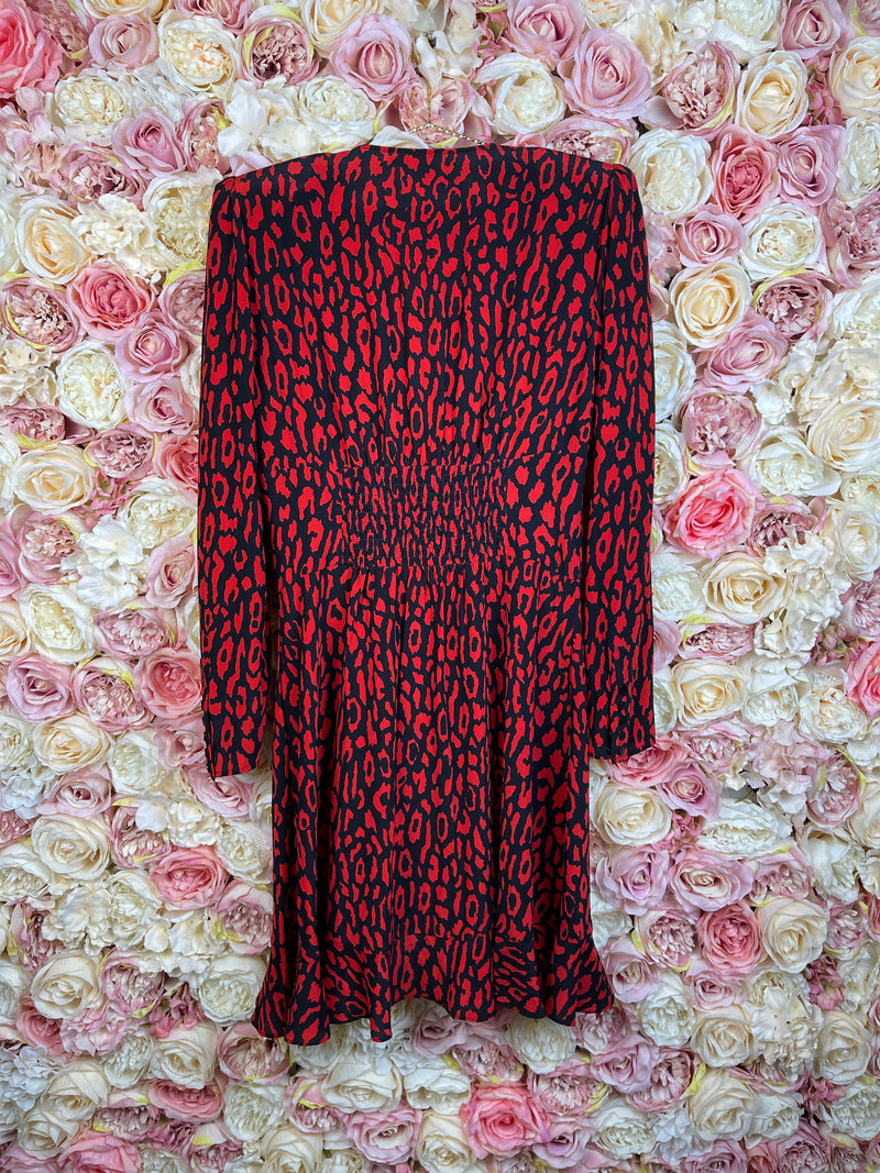 The Kooples Dress Red Leo Sz. 40 DE
