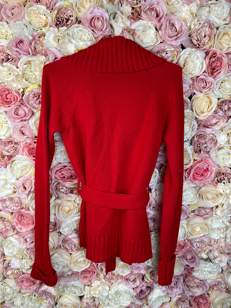 Dsquared Cardigan Red Sz. S