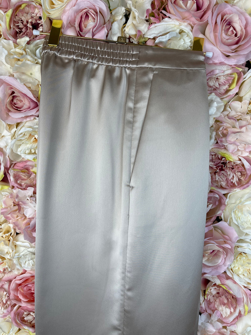 Hugo Boss Classic Set Blouse & Pants Beige Sz. 34 DE