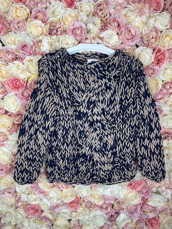 Maison Margiela Sweater Blue Beige Sz. XS