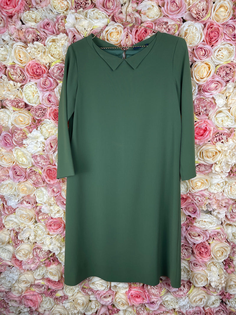 Aspesi Long Sleeved Dress Green Sz. 38 DE