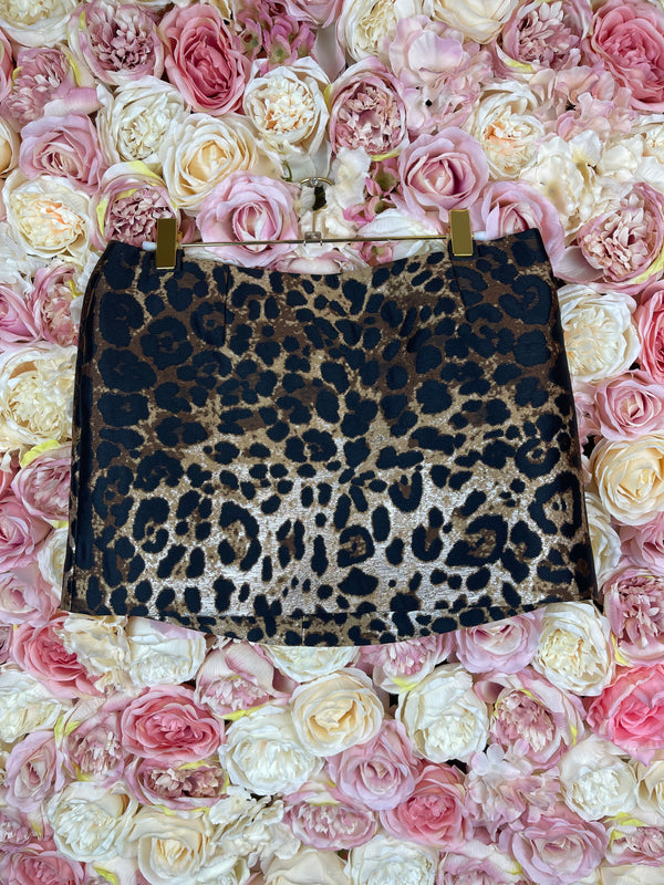 Dolce & Gabbana Mini Skirt Leo Sz. 36 DE