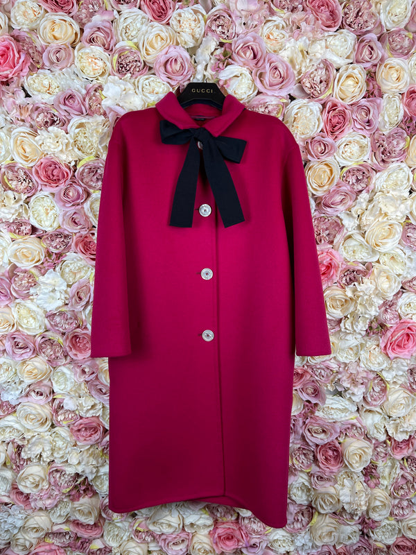 Gucci Coat Berry Red Sz. 36 DE