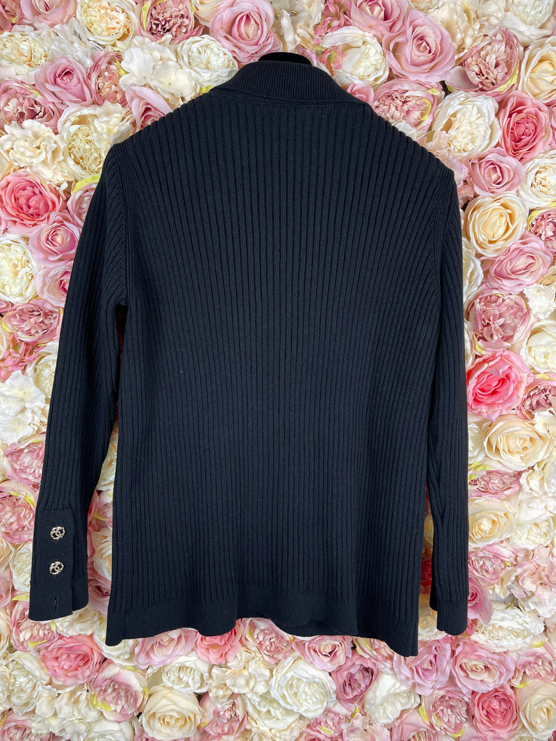 Chanel Classic Cardigan Black Sz. 38 DE