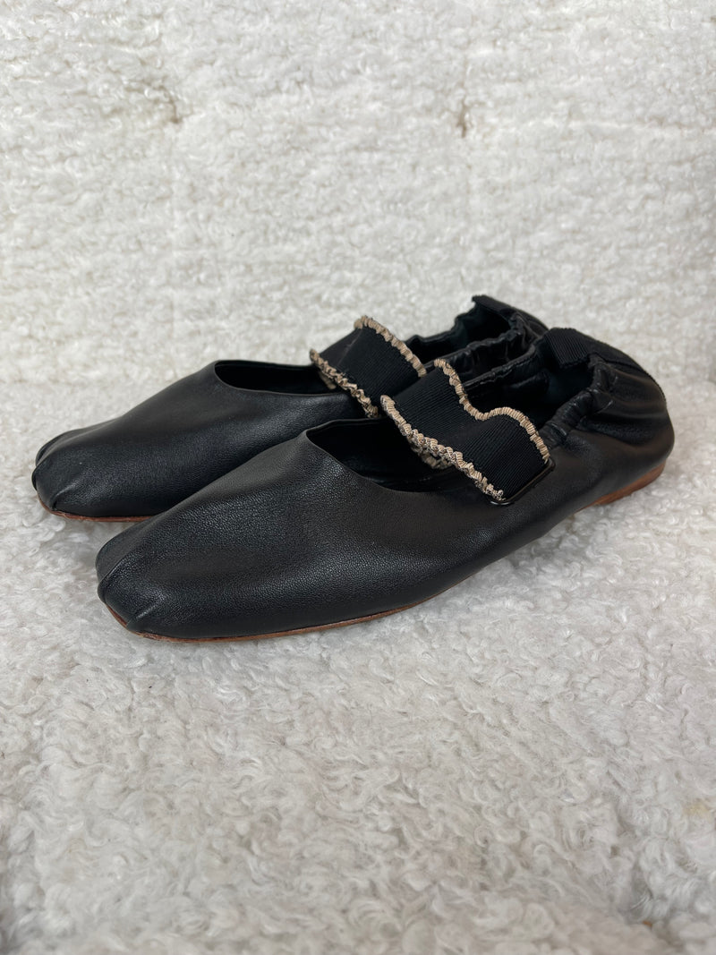 Ulla Johnson Ballet Flats Black Sz. 38 EU
