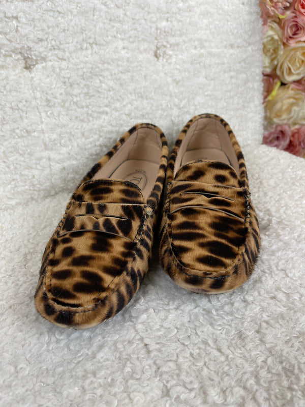Tod's Loafers Leo Print Sz. 37 EU