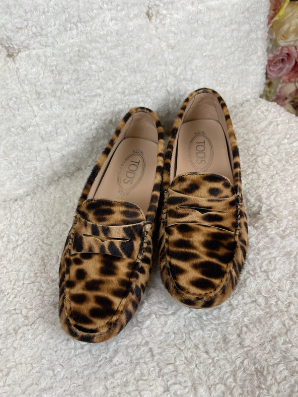 Tod's Loafers Leo Print Sz. 37 EU