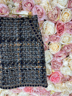 Chanel 16A Tweed Skirt Brown Multi Sz. 34 DE