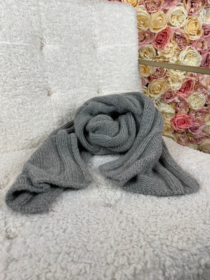 Loro Piana Baby Cashmere Scarf Grey
