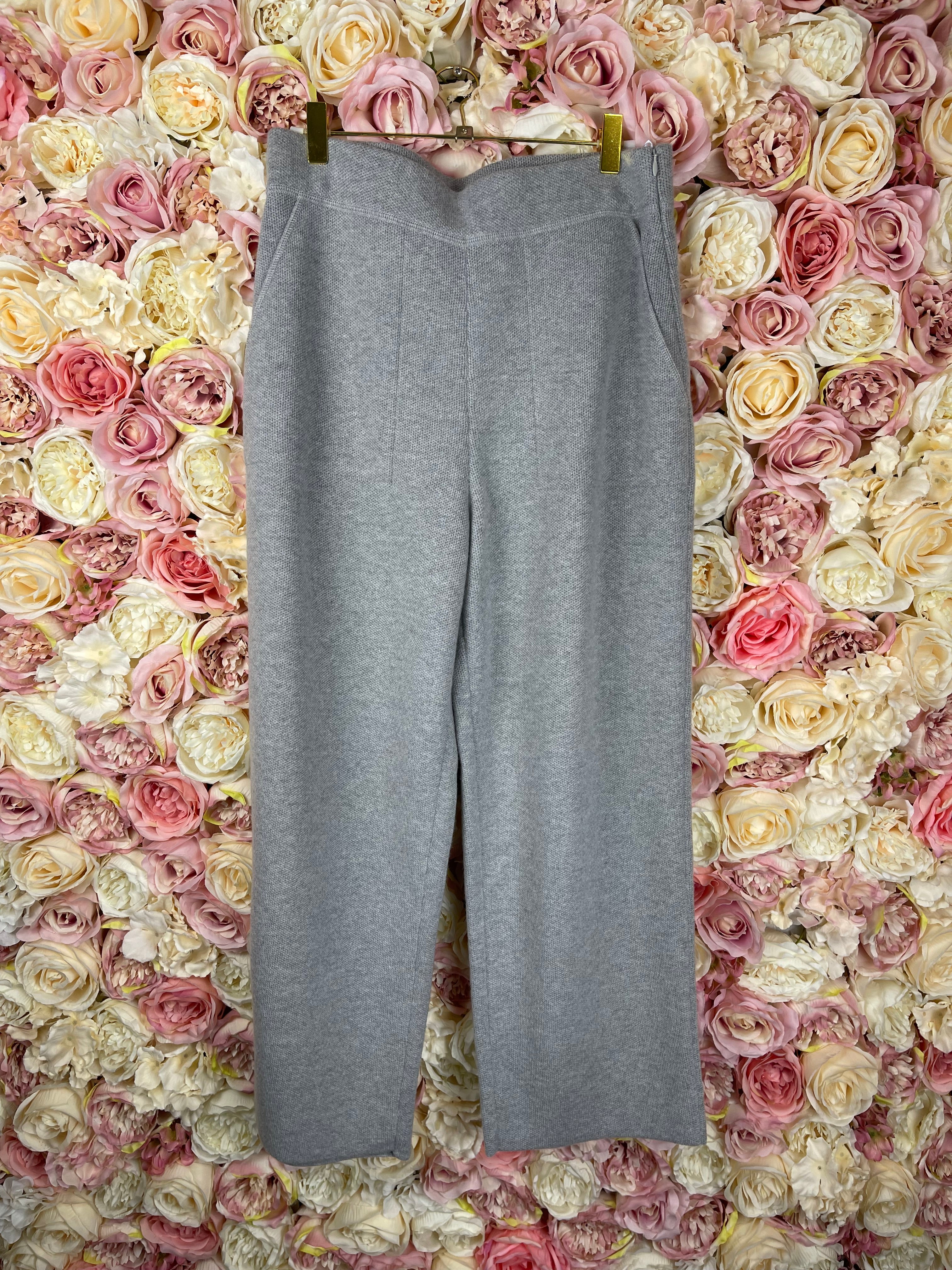 Akris Cashmere Pants Light Grey Sz. 38 DE
